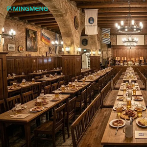 Set di Mobili Contemporanei per Ristoranti in Pelle Sintetica - Sedie <span class=keywords><strong>da</strong></span> Pranzo, Tavoli e Divani per Uso Commerciale - Product Image 3