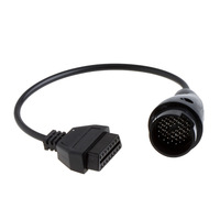 Cable de Extensión de Conector OBD2 de Alta Calidad LT024 MB de 38 Pines a 16 Pines, Adaptador de Diagnóstico OBDII para Mercedes-Benz