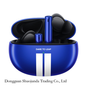 หูฟังไร้สาย <span class=keywords><strong>Realme</strong></span> <span class=keywords><strong>Buds</strong></span> <span class=keywords><strong>Air</strong></span> 3 TWS ใหม่ พร้อมระบบตัดเสียงรบกวนแบบแอคทีฟ 42dB แบตเตอรี่ขนาดใหญ่ 546mAh หูฟังกันน้ำระดับ IPX5 - Product Image 1