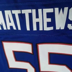 26 27 Seizoen Dropship Heren Gestikte American Football Shirts Ademend Hoge Kwaliteit US Football Tops - Product Image 2