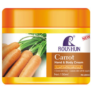ROUSHUN OEM OBM ODM Marque distributeur Crème éclaircissante pour les mains et le corps au miel/<span class=keywords><strong>carotte</strong></span>/papaye/<span class=keywords><strong>lait</strong></span> - Product Image 2