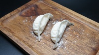 Jouet à presser extensible Jumbo Gyoza du Japon, pendentif souple en forme de dumpling, jouets à presser de simulation de dumpling populaires