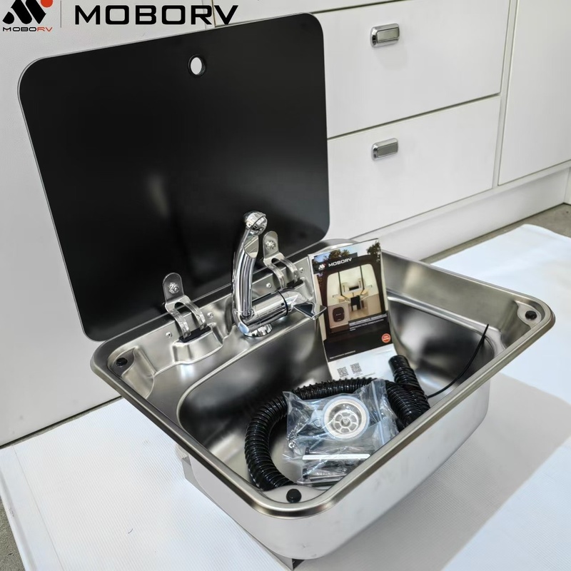 MOBORV RV Sink Stainless Steel for