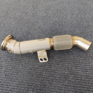 Downpipe catalizzato OBM ad alte prestazioni con scudo termico a flusso libero per <span class=keywords><strong>BMW</strong></span> <span class=keywords><strong>X7</strong></span> B58 3.0T G07 2019- - Product Image 2