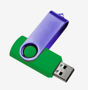 แฟลชไดรฟ์ USB สีเขียวแบบหมุนได้ ความจุ <span class=keywords><strong>8GB</strong></span> รับทำโลโก้ OEM จำ<span class=keywords><strong>น</strong></span>วนมาก สำหรับของขวัญส่งเสริมการขายและของที่ระลึกสำหรับองค์กร - Product Image 3
