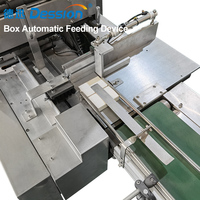 Machine d'emballage automatique de petites boîtes en carton, machine d'emballage en cellophane pour boîtes de thé, parfum, cosmétiques