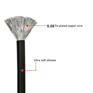 2 3 4 6 8 10 12 14 AWGカスタムソリッドシリコンケーブル電気ワイヤーエクステンションコード電源コードPVCベアー - Product Image 4