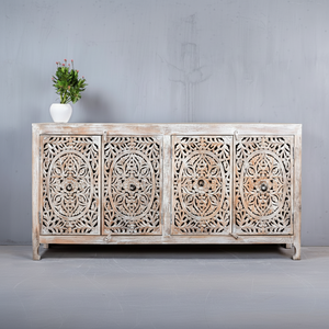 APARADOR TALLADO A MANO ARENA - Product Image 1