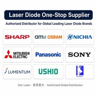 Pointeur laser 520nm 10mW, lumière laser verte pour scène, diode laser verte GH05210H2KC, boîtier TO-18 pour projecteur, niveau laser