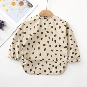 Bavoirs <span class=keywords><strong>pour</strong></span> bébés garçons et filles, bavoirs d'alimentation <span class=keywords><strong>pour</strong></span> enfants, <span class=keywords><strong>tablier</strong></span> à manches longues <span class=keywords><strong>pour</strong></span> tout-petits - Product Image 1