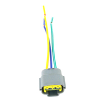 Connecteur étanche double pour pneus DJ70311Y-2.2-21, prise Aguabtrax 6 broches, câble haute intensité fil à fil pour haut-parleur de voiture