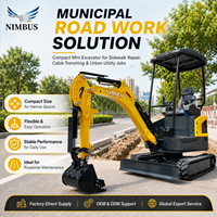 Produsen Excavator NIMBUS, Excavator Mini 2 Ton, Quick Hitch Coupler Berkualitas Tinggi untuk Konstruksi Kecil