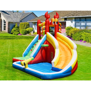 Oxford Cloth Indoor Inflatable Castle <b>Small</b> Jump House Jumper With <b>Slide</b> Home Use NB- 93016 Backyard Home Used Kids Toys Inflata - Product Image 5
