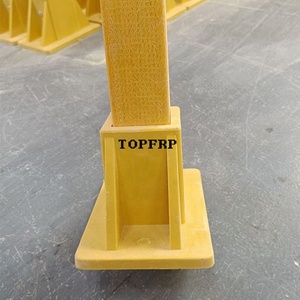 ข้อต่อท่อสี่เหลี่ยมไฟเบอร์กลาส FRP ขนาด 50x50 มม. - Product Image 3
