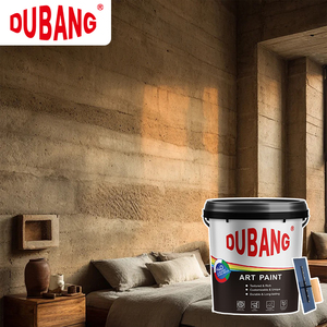 Pintura Acrílica de Secado Rápido DUBANG, Efecto Tierra Apisonada, Mate, para Instalación Rápida, Ahorra Tiempo de Construcción para Presupuestos Apurados - Product Image 4