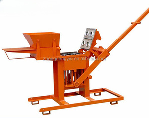 Machine manuelle de fabrication de briques en argile/blocs de terre cuite pour petites entreprises, utilisable par une seule personne - Product Image 1