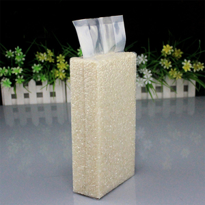 ขายส่งขนาดใหญ่<span class=keywords><strong>5Kg</strong></span> อัดความร้อนสูญญากาศโปร่งใสเก็บอาหารบรรจุภัณฑ์ไนลอนคอมโพสิต Pe ถุงข้าว - Product Image 3