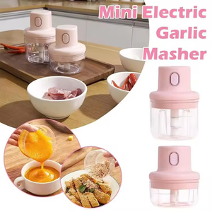 Hachoir à ail électrique intelligent, robot culinaire, hachoir à légumes, presse-ail, mixeur, extracteur, usage domestique et pour bébé - Product Image 6