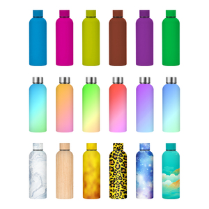 Gourde isotherme portable en acier inoxydable Olerd 500 ml pour enfants, avec boissons chaudes et froides, bouteille personnalisable avec logo pour la rentrée scolaire - Product Image 3