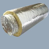 Conduit d'air flexible en aluminium flexible de style design industriel ISOKING avec connecteur