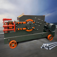Machine de découpe automatique de barres d'armature 6-28 mm 220V/380V, coupe-barres d'acier intégré, vente spéciale pour les projets de construction