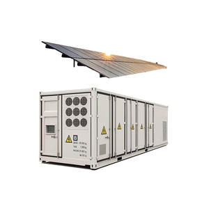Système de stockage de batteries conteneurisées personnalisable pour la gestion de l'énergie de pointe des fermes solaires et des réseaux éoliens - Product Image 1