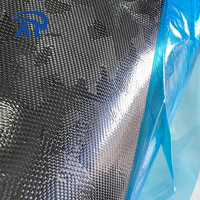 Tissu préimprégné en fibre de carbone sergé 2x2, haute dureté, pour garnitures intérieures de luxe
