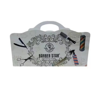 Boîte de rangement multifonctionnelle pour peignes, ciseaux et outils de barbier, facile à nettoyer, pour usage en atelier, disponible en gros