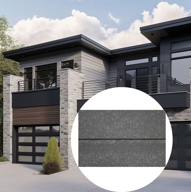 Modern Outdoor Mobile House Toilet Embo Steel and Metal Panel with PU Core Weatherproof and Stylish Design
