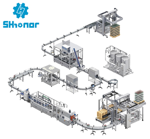 Máy đóng gói tự động tốc độ cao chai 1L 4L 5L 10L can nhựa 20L dầu động cơ dầu bôi trơn ô tô - Product Image 5