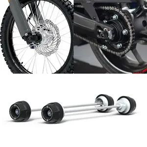 Juego de Cubiertas Protectoras para Eje de Rueda de Motocicleta para HONDA CRF300L <span class=keywords><strong>CRF300</strong></span> <span class=keywords><strong>Rally</strong></span> 2021-2025 - Product Image 1