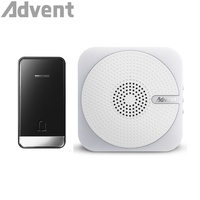 Sonnette de porte sans fil intelligente, 32 sonneries, sonnette de porte sans batterie, auto-alimentée, sonnette de porte sans fil pour la maison