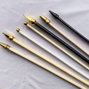 Venta al por Mayor de Banderas Personalizadas Blancas/Negras de Plástico de 14X21cm con Asta, Mini Banderas Ondulantes de Poliéster Ecológicas y Duraderas - Product Image 3