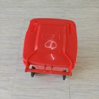 Poubelle à déchets en plastique recyclable en gros, conteneur à ordures à roulettes, poubelles de 100 L pour l'extérieur