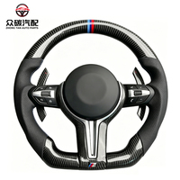 Volant de voiture en fibre de carbone style M Sport pour BMW Série F F01 F02 F06 F10 F11 F20 F22 F80 F40 Accessoires intérieurs auto