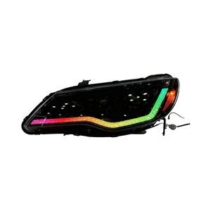 Lắp ráp sửa đổi <span class=keywords><strong>LED</strong></span> ngày chạy đèn tín hiệu lần lượt ống kính cho Honda cho dân fd2 Đèn Pha RGB nhà sản xuất chuyên nghiệp - Product Image 2