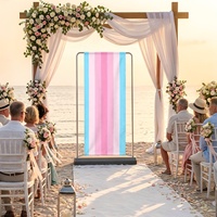 Toile de fond personnalisée imprimée avec motif transféminin de la série Gay Rainbow, parfaite pour la décoration de célébrations thématiques et les séances photo en studio