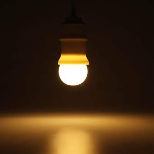 4パックの暖かい電球、G40 2ワット2700K暖かい15ワットの電球同等のE26ベース就寝時の健康的な睡眠と赤ちゃんの保育園 - Product Image 3