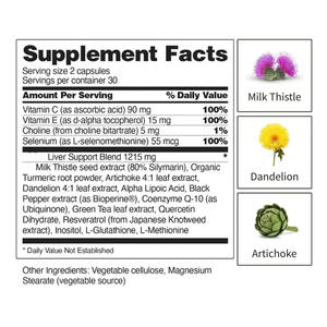 OEM Private Label Leber gesundheit Unterstützung Kräuter komplex Ergänzung 60 Kapseln - Product Image 2