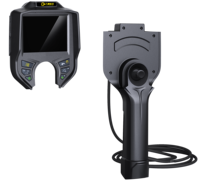 Caméra d'inspection de canalisation 2-8 mm avec caméra frontale et latérale, compatible WIFI/HDMI, pour égouts et plomberie