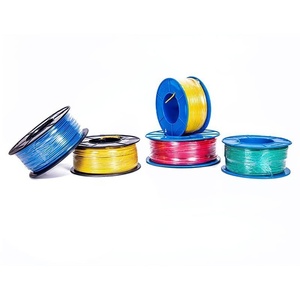 Fil de bâtiment à un noyau 1.5mm ² toronné 6491B H07Z-R LSZH 7x0.53mm vert jaune rouge bleu couleur câble cuivre - Product Image 1