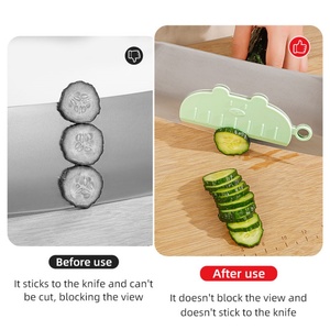 Cortador de Verduras Antiadherente y Anti-Residuos para Cocina, Perfecto para Cebolla, Ajo y Hierbas, Herramienta de Corte Antiadherente - Product Image 5