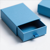 Boîte à tiroir coulissant rigide personnalisée avec logo en gros, boîte cadeau magnétique élégante pour bijoux, accessoires, lunettes, boîte de vente au détail avec ruban