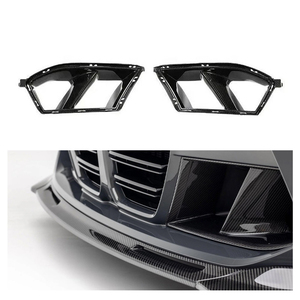 ช่องระบายอากาศหน้าคาร์บอนไฟเบอร์แบบแห้ง Prepreg สำหรับ BMW G80 G82 G83 M3 M4 Competition 2020-2024  ชุดแต่งช่องระบายอากาศ - Product Image 1