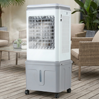Ventilateur sur pied commercial personnalisé OEM, fort débit d'air, ventilation à grand angle, grande surface, purificateur d'air efficace en plastique