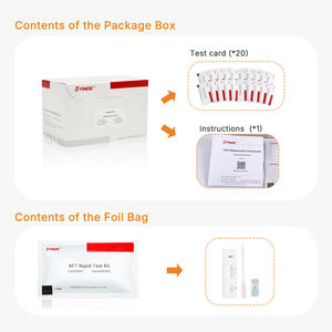 ชุดทดสอบสารอะฟลาทอกซิน (AFT) แบบเร็วสำหรับอาหารสัตว์ ธัญพืช และน้ำมันปรุงอาหาร 1 กล่อง ตรวจสอบความปลอดภัยของอาหาร พร้อมบริการสนับสนุนทางเทคนิคออนไลน์ <span class=keywords><strong>GICA</strong></span> - Product Image 2