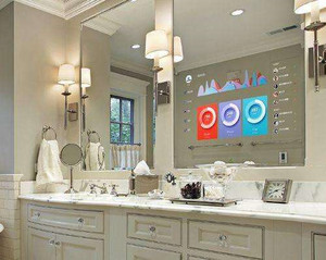 Kính xây dựng hiện đại trang trí-Gương hai chiều với một nửa gương riêng tư một chiều cho kiến trúc và nội thất hiện đại - Product Image 3