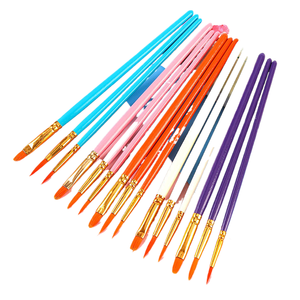 Набор кистей для рисования с плоской головкой - Product Image 1