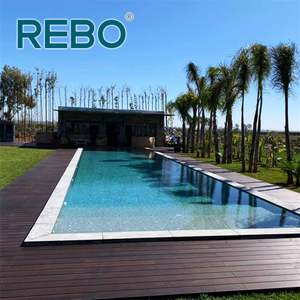Suelo de parquet de bambú de alta densidad de diseño moderno para exteriores Fácil instalación Características impermeables y antideslizantes - Product Image 2