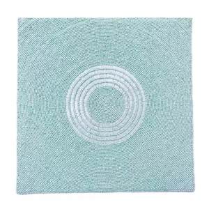 Napperon perlés fait à la main, tapis isolant pour gobelets, tapis de repas, style occidental, 50 pièces - Product Image 1
